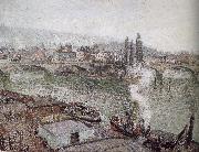Camille Pissarro Dashiqiao oil painting on canvas